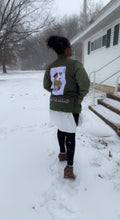 Load image into Gallery viewer, I Love Green &quot;Queen of the Pack&quot; Jacket

