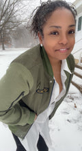 Load image into Gallery viewer, I Love Green &quot;Queen of the Pack&quot; Jacket
