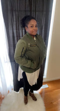 Load image into Gallery viewer, I Love Green &quot;Queen of the Pack&quot; Jacket
